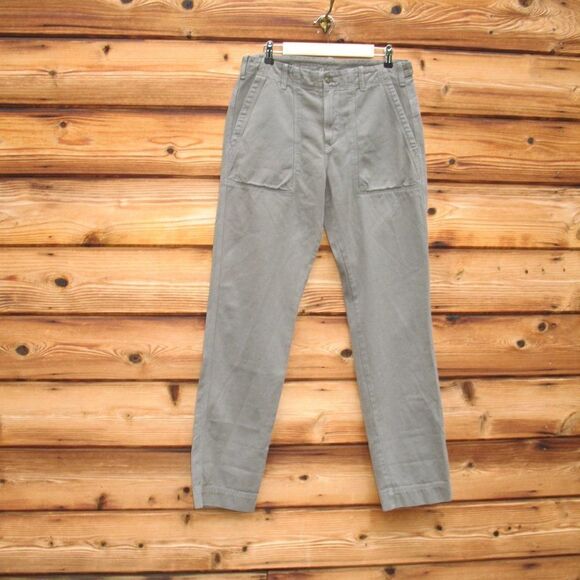 NWT Save Khaki United SKU Mens Army Green Twill Fatigue Pants 31 X 34 - Picture 2 of 9